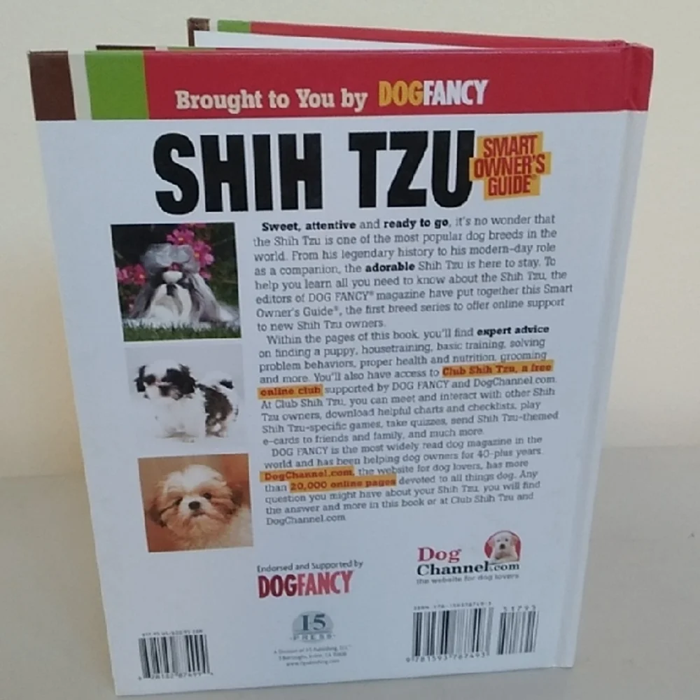D- NWT Shih Tzu Smart Owner's Guide
